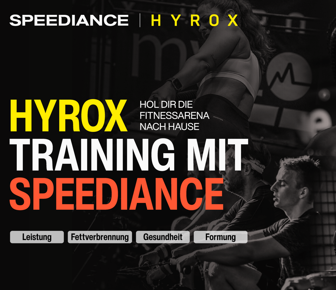 Speediance kooperiert mit HYROX: Funktionelles Training für dein Zuhause