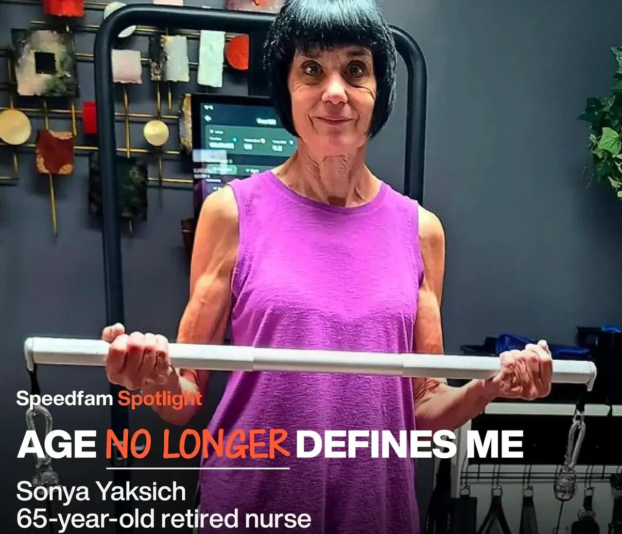 Fitness ab 65: Wie Sonya mit Speediance ihre Stärke zurückgewann