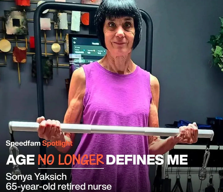 Fitness ab 65: Wie Sonya mit Speediance ihre Stärke zurückgewann