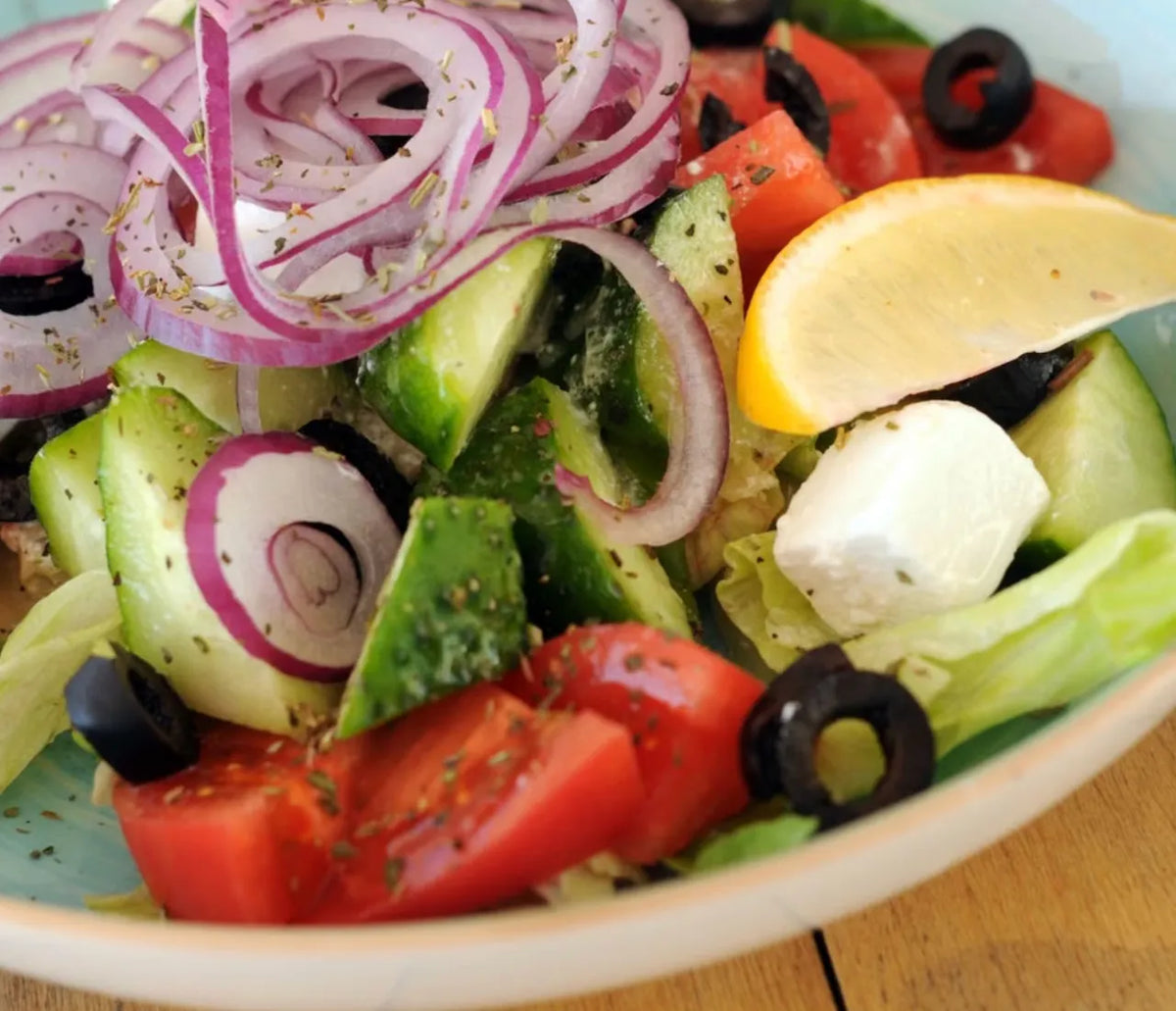 Griechischer Salat - Nährwerte, Fitness und gesunde Vorteile