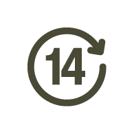 14 Tage Problemlose Rückgabe