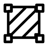 Stellfläche (ausgeklappt / eingeklappt)