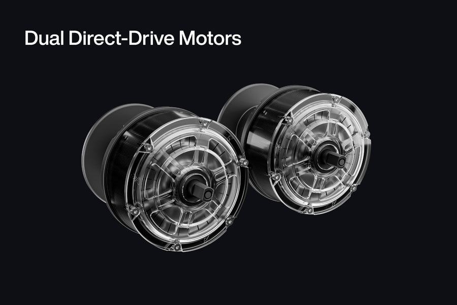 Dual 800W Direct-Drive Motors