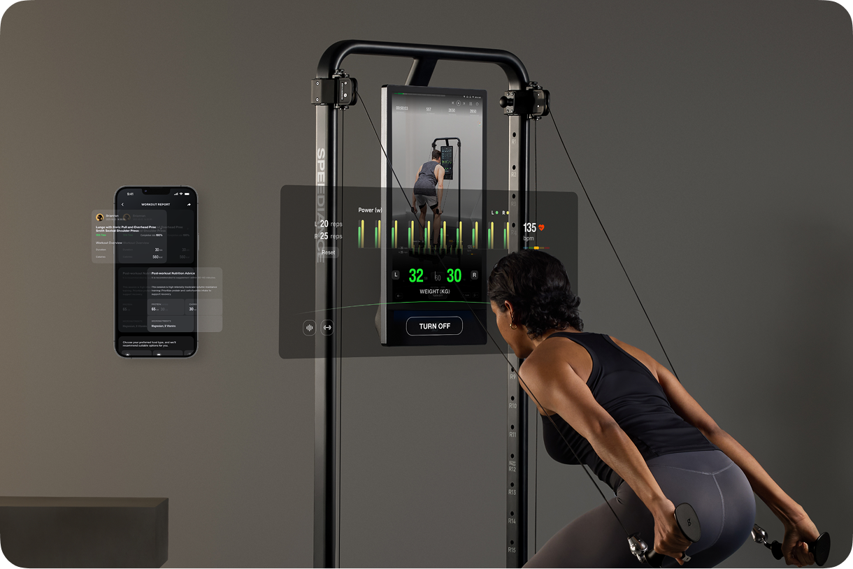 Gym Nano feedback during training